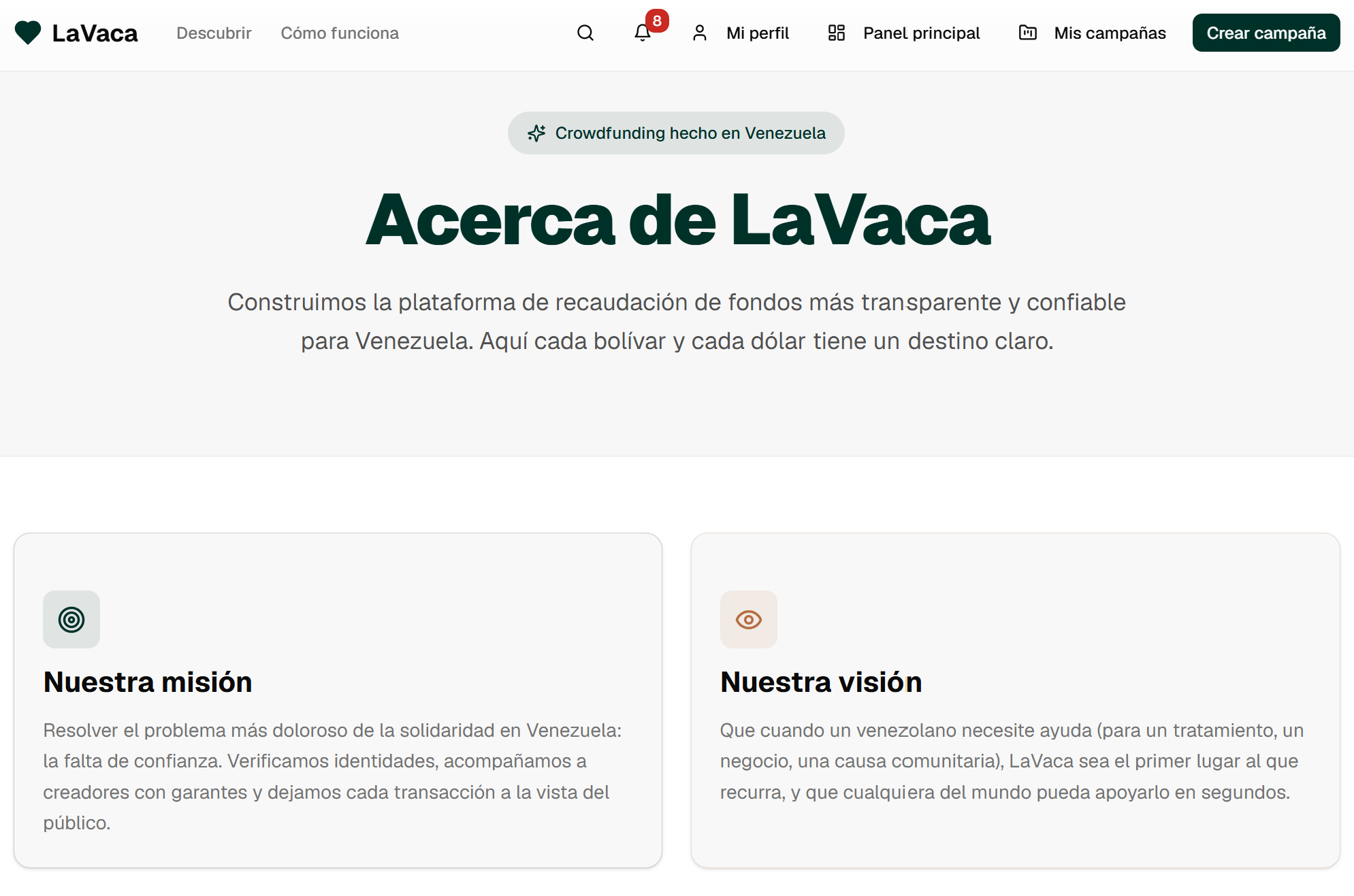 La Vaca Crowdfunding Para Venezuela